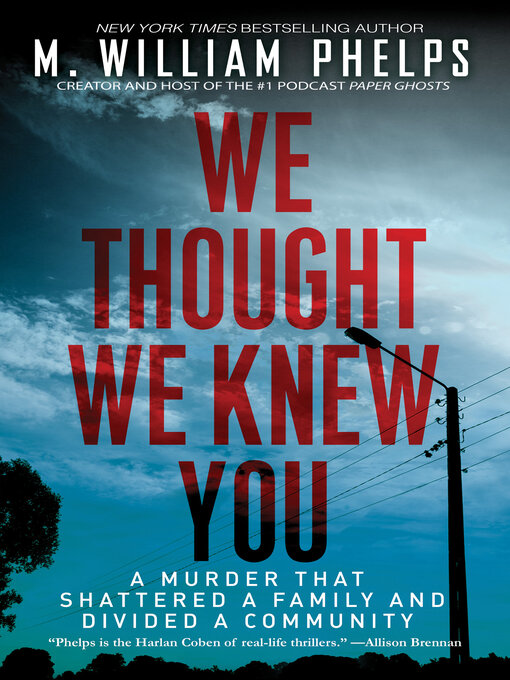 Cover image for We Thought We Knew You